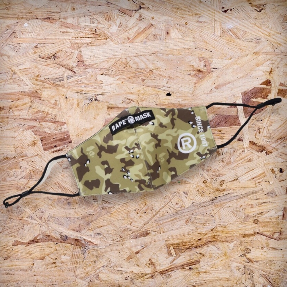 🤎New🤎 A BATHING APE Desert Camo Mask